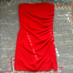 Lucy in the Sky Vibrant Red Dress